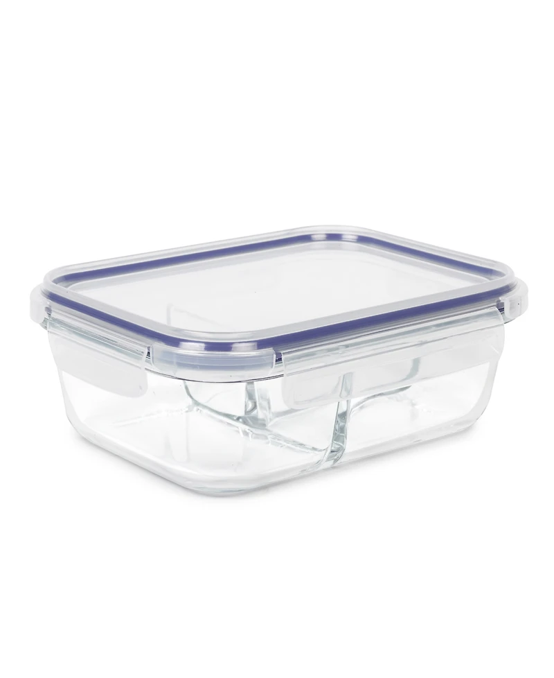 Sedona Kitchen 2-Pack Three Compartment Glass Storage Set
