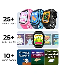 Playzoom 4 Kids Leather Silicone Strap Smartwatch