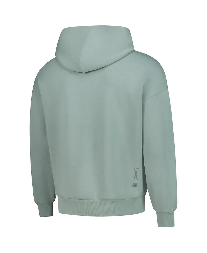 Levelwear Men's and Women's Green Usmnt Luxe Signature Tri-Blend Pullover Hood