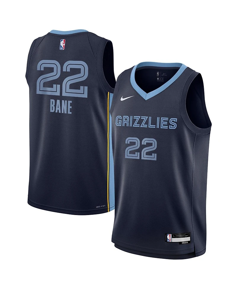 Nike Big Boys and Girls Desmond Bane Navy Memphis Grizzlies Swingman Jersey - Icon Edition