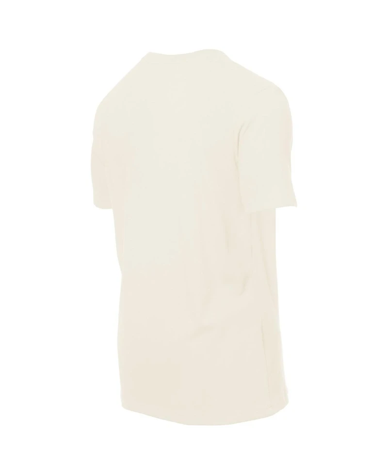 New Era Men's Cream Team Usa 5 Rings Chrome T-Shirt