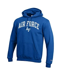 Champion Men's Royal Air Force Falcons Arch Over Logo Pullover Hoodie