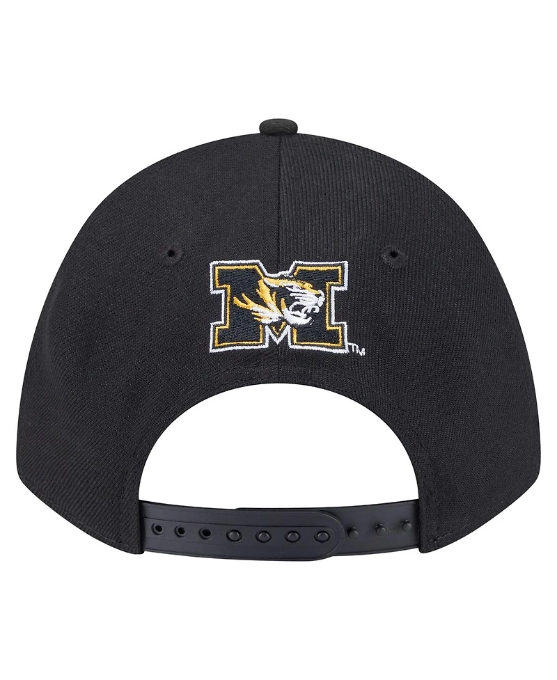 New Era Men's Black Missouri Tigers Team Collective 9FORTY M-Crown Adjustable Hat