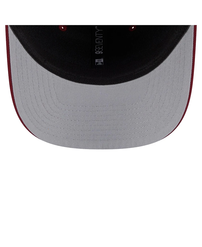 New Era Men's Cardinal Arkansas Razorbacks Team Collective 9SEVENTY Stretch-snap Adjustable Hat