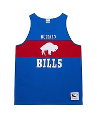 Mitchell & Ness Men's Royal Buffalo Bills Retro Color Block Tank Top