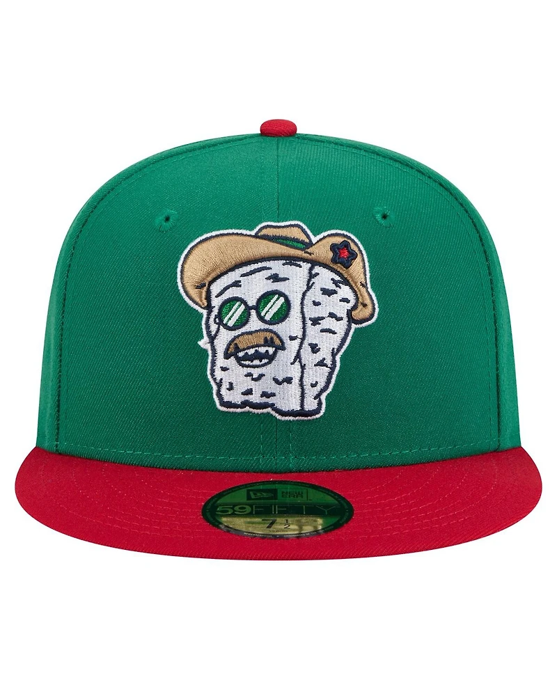 New Era Men's Green Frisco RoughRiders Copa de la Diversion 59FIFTY Fitted Hat