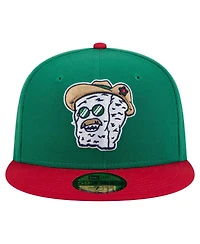 New Era Men's Green Frisco RoughRiders Copa de la Diversion 59FIFTY Fitted Hat