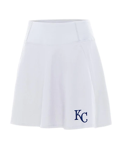 Antigua Women's White Kansas City Royals Chip Skort