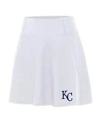 Antigua Women's White Kansas City Royals Chip Skort