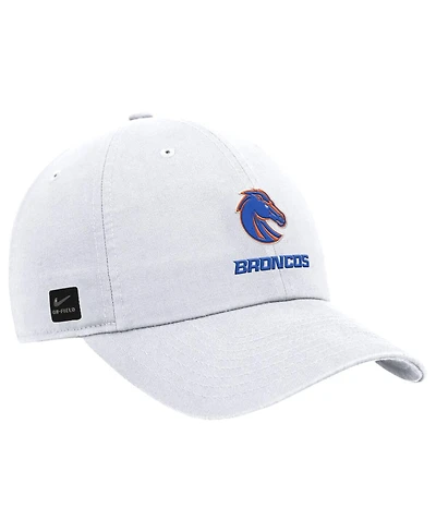 Nike Men's White Boise State Broncos 2025 On-Field Club Adjustable Hat