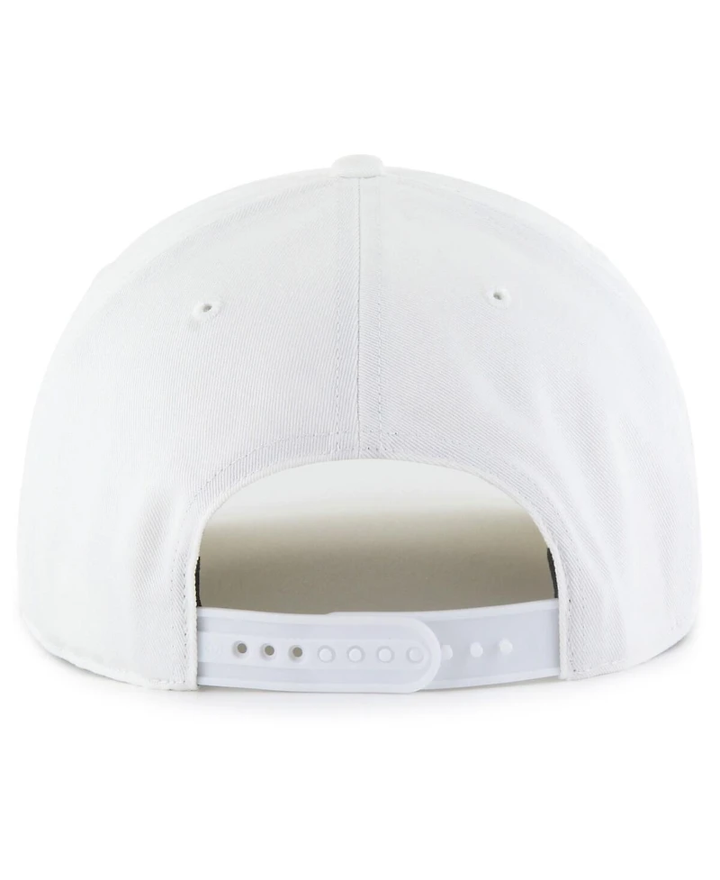 '47 Brand Men's White Kyle Busch Roscoe Hitch Adjustable Hat