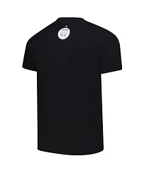 Nike Men's Black Paris Saint-Germain 2025 s of Europe Triomphe T-Shirt