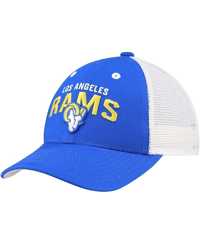 Outerstuff Preschool Royal Los Angeles Rams Core Lockup Trucker Adjustable hat