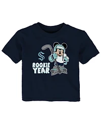 Outerstuff Toddler Seattle Kraken Disney Rookie Year T-Shirt Shorts Set