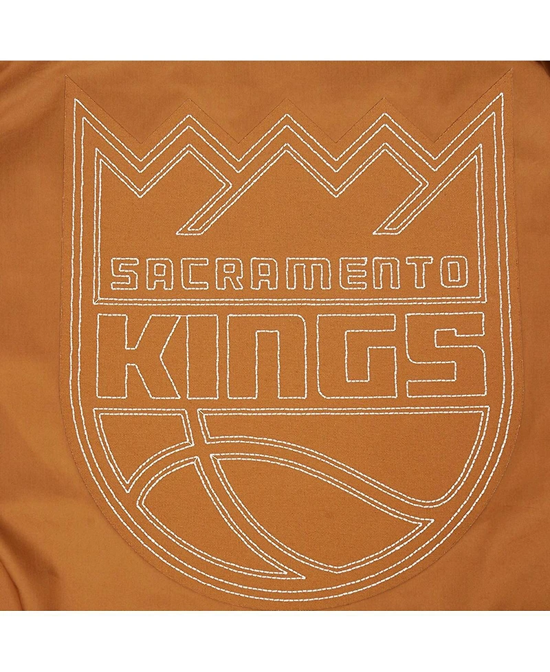 Pro Standard Men's Brown Sacramento Kings Paint The City Full-Zip Jacket