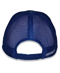 Checkered Flag Sports Big Boys and Girls Blue Chase Elliott Napa Flame Trucker Adjustable Hat