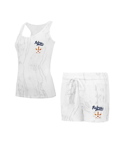 Concepts Sport Women's 2-Pieace Houston Astros Quartz Tank Top and Shorts Set