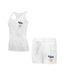Concepts Sport Women's 2-Pieace Houston Astros Quartz Tank Top and Shorts Set