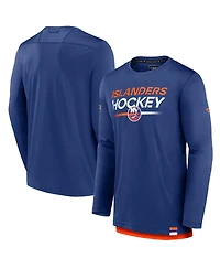 Fanatics Men's Royal New York Islanders Authentic Pro Tech Long Sleeve T-Shirt
