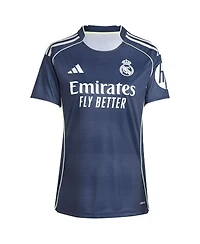 Adidas Women's Vini Jr. Blue Real Madrid 2025/26 Away Replica Player Jersey