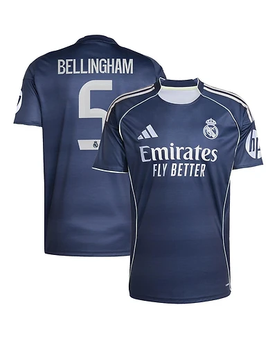 Adidas Men's Jude Bellingham Blue Real Madrid 2025/26 Away Replica Player Jersey