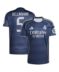 Adidas Men's Jude Bellingham Blue Real Madrid 2025/26 Away Replica Player Jersey