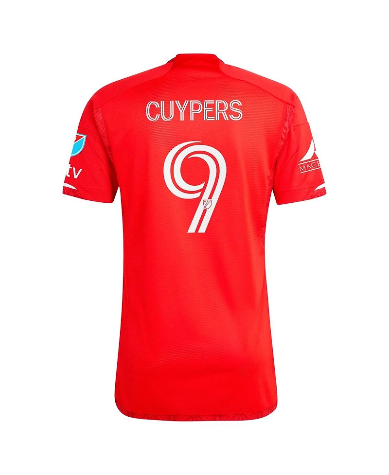 Adidas Men's Hugo Cuypers Red Chicago Fire 2024 Return to Red Authentic Player Jersey