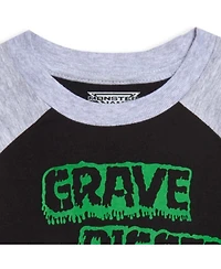 Monster Jam Toddler Boys 2 Pack Long Sleeve Graphic T-Shirts Multicolored Toddler|Child