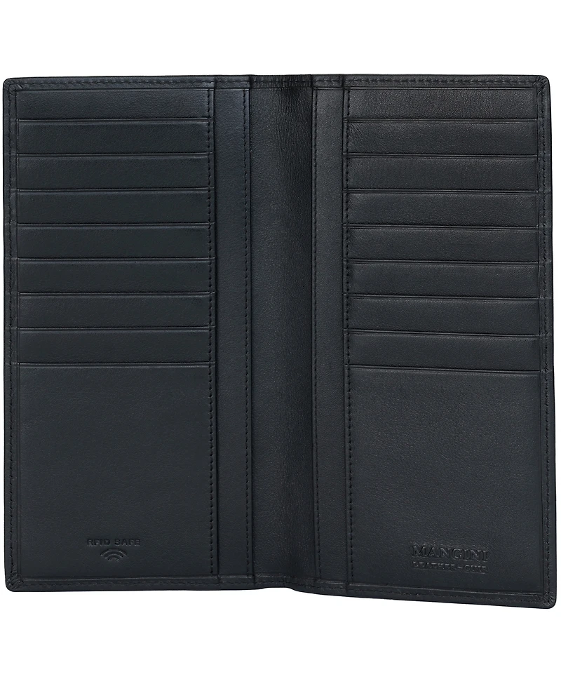 Mancini Men's Sonoma Rfid Secure Breast Pocket Wallet