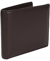 Mancini Men's Sonoma Rfid Secure Center Wing Wallet