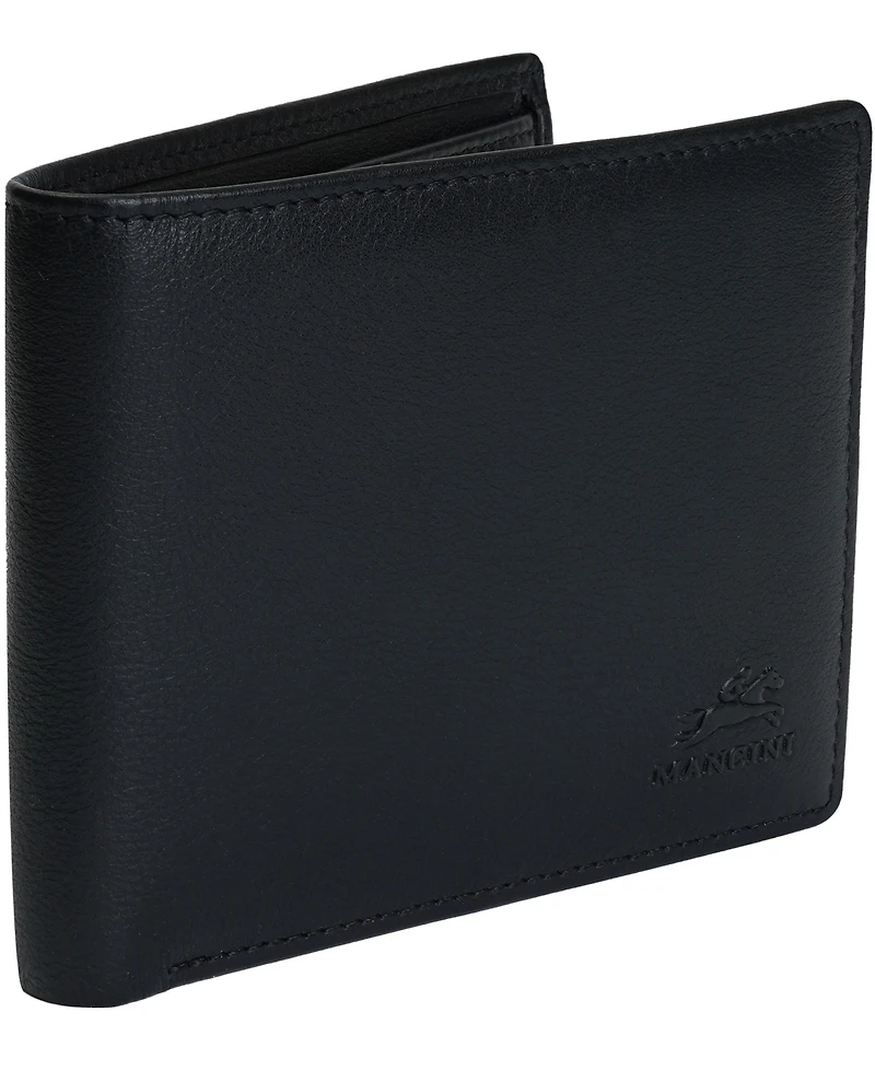 Mancini Men's Sonoma Rfid Secure Left Wing Wallet