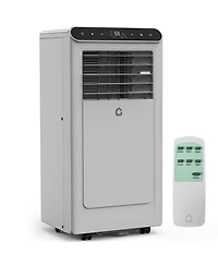 gaomon 8,000 Btu Portable Ac with Remote, 3-in-1 Cooling, Dehumidifier, Fan for 350 Sq.Ft, Grey