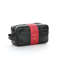 Perry Ellis Portfolio Men's Leather Travel Kit