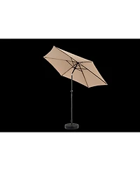 Flynama 9FT Outdoor Patio Table Umbrella with Push Button Tilt and Crank
