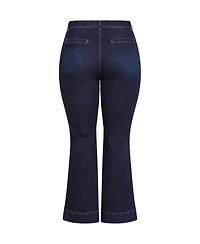 City Chic Plus Size Harley Fit West End Jean