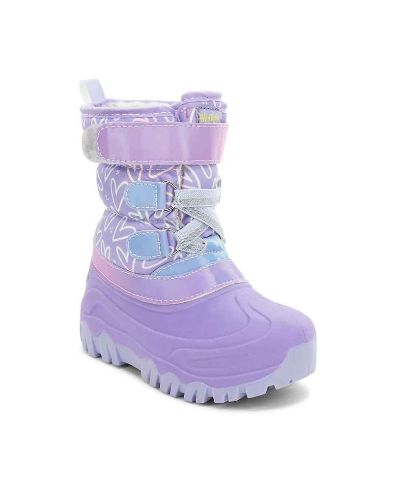 Western Chief Kids Ascend Faux Fur Cold Weather Boot