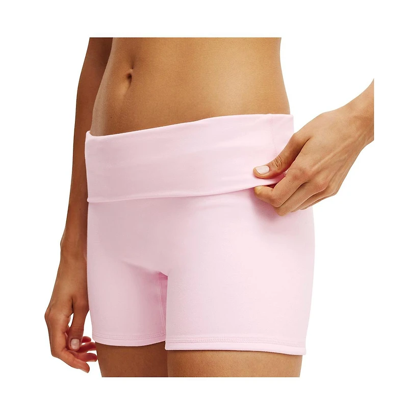 Cotton On Women's Active Ultra Soft Roll Over Shortie Short