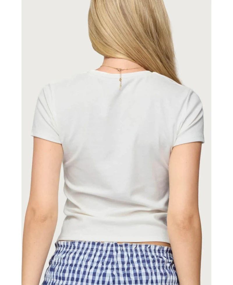 Edikted Women's Fruit Club Graphic T Shirt