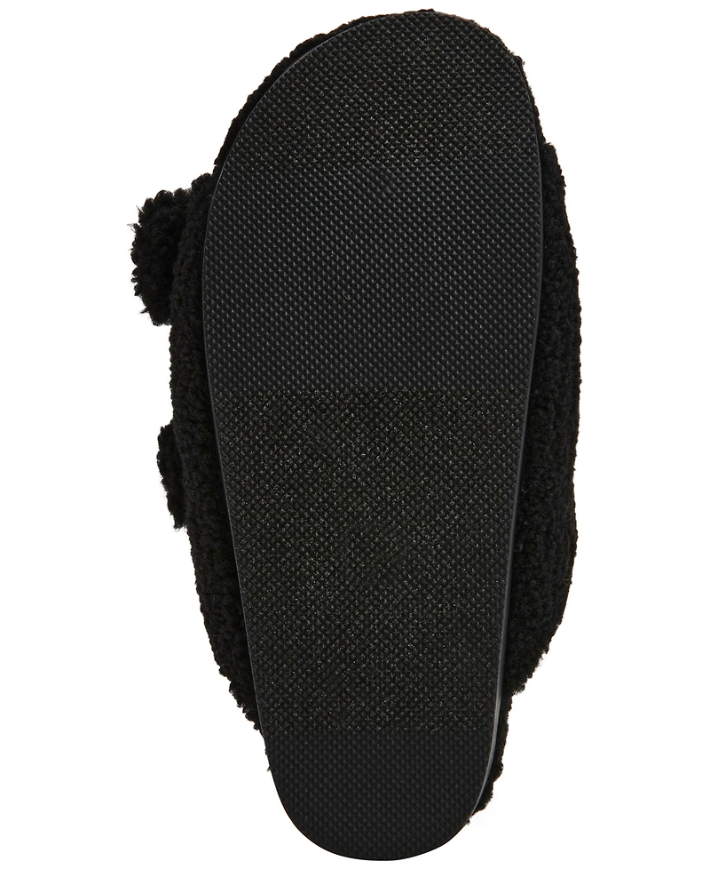 Dv Dolce Vita Women's Aldoni Plush Double-Strap Slide Slippers