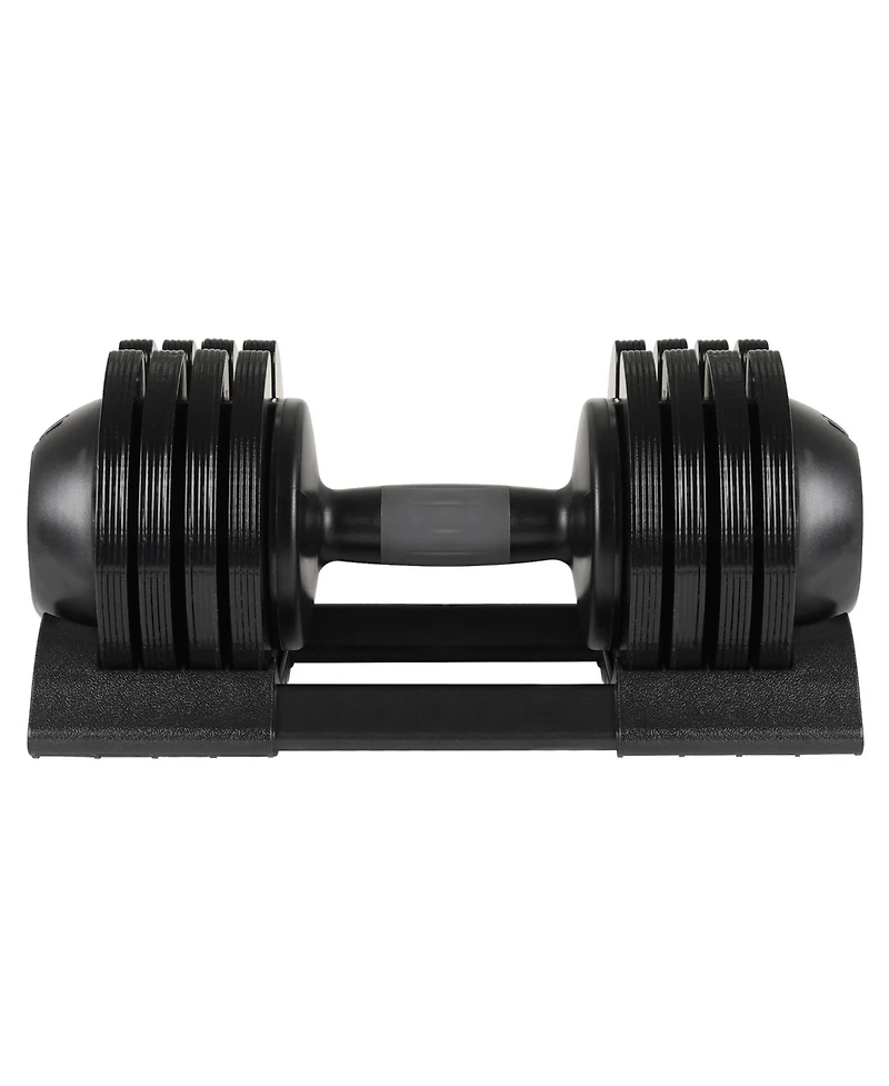 Streamdale Furniture 52LBS Adjustable dumbbell steel and plastic(Rubber coated dumbbell)