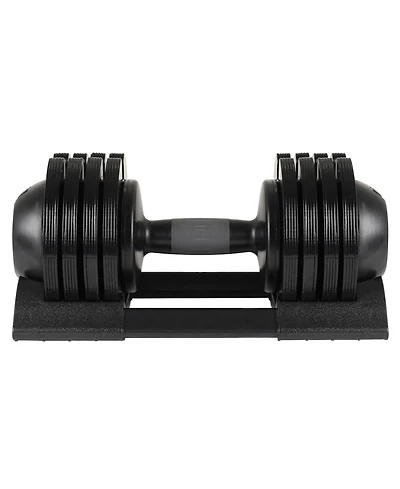 Streamdale Furniture 52LBS Adjustable dumbbell steel and plastic(Rubber coated dumbbell)