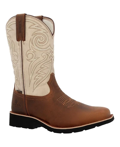 Rocky MonoCrepe 12" Waterproof Western Boot