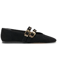 Dolce Vita Women's Baylee Grommet Double Strap Mary Jane Flats