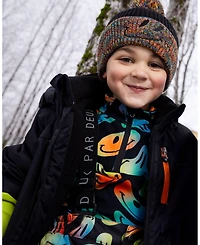 Deux par Little Boys Two-Piece Thermal Underwear Set Smiley Face Toddler|Child