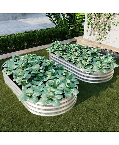 Streamdale Furniture 6x3x1ft Raised Garden Bed Kit