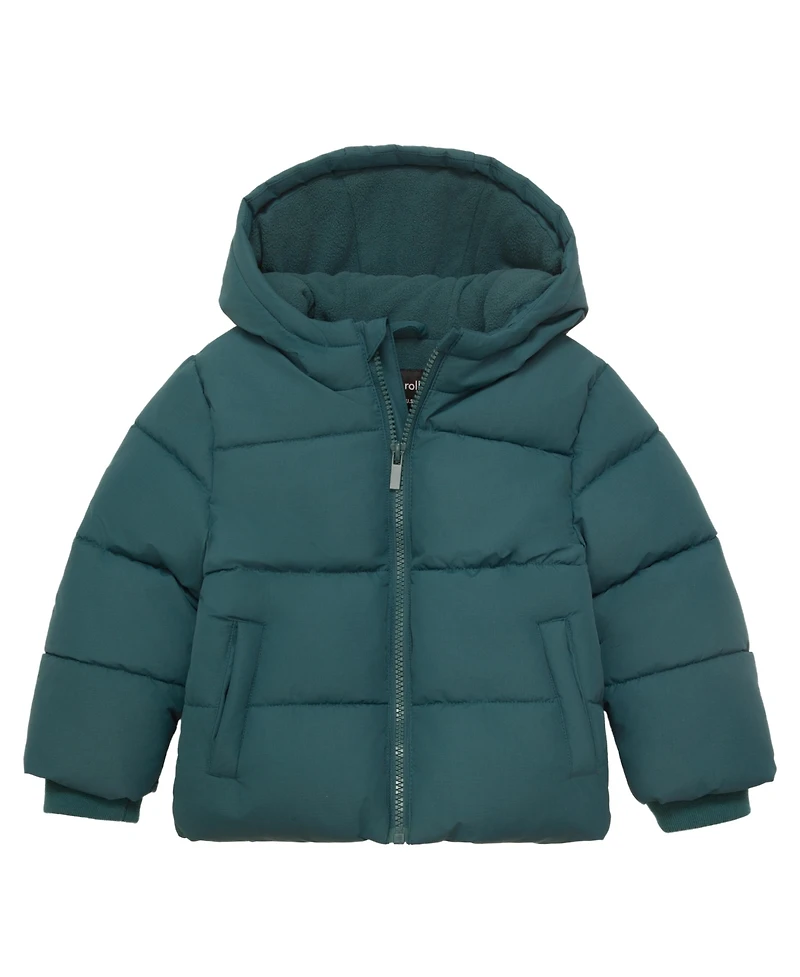 Rokka&Rolla Toddler Boys Fleece Lined Cloud Hooded Jacket