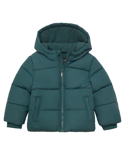 Rokka&Rolla Toddler Boys Fleece Lined Cloud Hooded Jacket