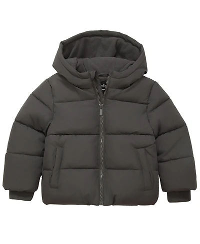 Rokka&Rolla Toddler Boys Fleece Lined Cloud Hooded Jacket