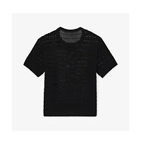 M.m.LaFleur Women's Sina Top - Crochet Knit
