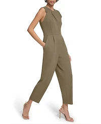 Calvin Klein Women's Asymmetric Tapered Jumpsuit